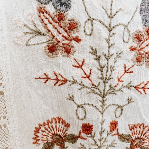 Free People Embroidered Tank - Picture 2 of 5